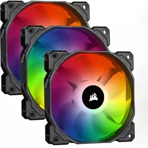 کیت سه تایی فن 120 میلی‌متری Corsair iCUE SP120 RGB Pro Performance به همراه Lighting Node Core