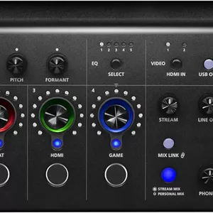 میکسر استریمینگ و کپچر ویدئو دوگانه Roland BRIDGE CAST X | رابط صوتی حرفه ای برای گیمرهای آنلاین و غیره | پردازنده سیگنال دیجیتال 32 بیتی | اتصال USB-C به ویندوز و مک | پشتیبانی از میکروفون XLR