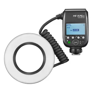 فلاش حلقوی ماکرو Godox MF-R76C TTL سازگار با Canon