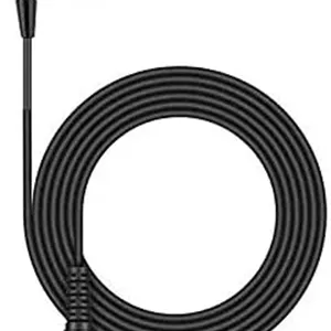 میکروفون یقه ای گیره ای جایگزین برای Sennheiser ew 100-ENG G3، میکروفون کندانسور کاردیوئید، مشکی 3.5 میلی متر TRS