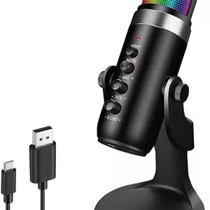 میکروفون داینامیک وکال با کیفیت بالا، میکروفون سیمی حرفه ای برای اجرای زنده (V3)