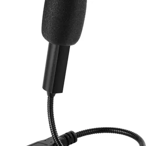 میکروفون USB برای کامپیوتر و لپ تاپ، میکروفون کاندنسر همه جهته با گردن غازی انعطاف پذیر با قابلیت تنظیم 360 درجه برای لپ تاپ، چت آنلاین، بازی، یوتیوب، پادکست، اتصال آسان