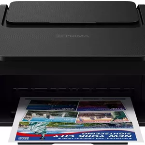 پرینترهای جوهرافشان کانن Pixma TS3640، نمایشگر تک رنگ سگمنتی LCD 3.7 سانتی‌متری، رزولوشن 4800x1200 DPI، سرعت چاپ سیاه و سفید 7.7ipm، سرعت چاپ رنگی 4.0ipm، حداکثر 60 برگ، اسکنر تخت CIS برای عکس و سند، مشکی | TS3640