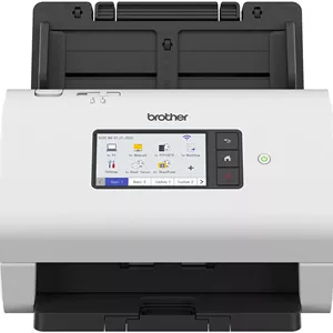 اسکنر اسناد رومیزی حرفه ای برادر مدل ADS-4900W، سرعت اسکن 60 صفحه در دقیقه، رزولوشن تا 1200x1200 DPI، صفحه لمسی 4.2 اینچی، تغذیه کننده خودکار اسناد، USB 3.0، Wi-Fi و شبکه | 5WDE0A00173