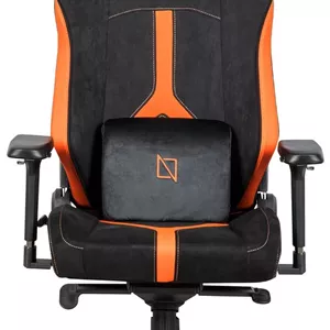 صندلی گیمینگ پشتی بلند Navodesk Apex Pro Max Evo Series، دسته های فلزی 4D قابل تعویض MAG، پشتیبانی کمری 4 جهته، هیدرولیک کلاس 4، تکیه گاه 155 درجه، پارچه HyperSuede، نارنجی آتشین | APEXMAX-EVO-FLO