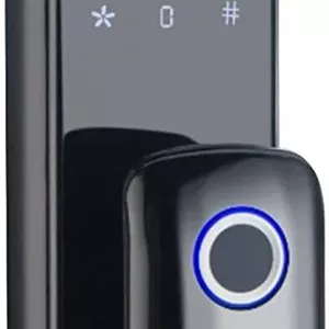 قفل هوشمند درب اوزون مدل OZ-FDL-05 رنگ مشکی