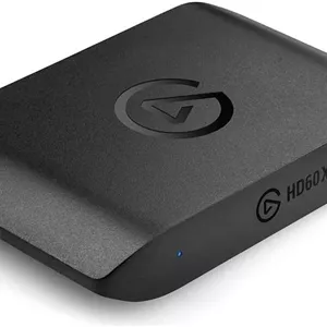 کارت کپچر اکسترنال Elgato HD60 X، استریم و ضبط با کیفیت 1080p60 HDR10 یا 4K30 HDR10 با تاخیر بسیار کم روی PS5، PS4/Pro، Xbox Series X/S، Xbox One X/S، مشکی | 10GBE9901