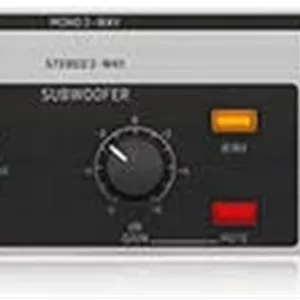 کراس اوور چند کاناله Behringer Super-X Pro، با خروجی ساب ووفر، فیلترهای 24 dB/Octave، انواع فیلتر Linkwitz-Riley، حالت های استریو 2 طرفه / مونو 3 طرفه، 2 ورودی XLR، رک 1U، مشکی | CX2310 V2