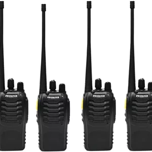 بسته دوتایی رادیو قابل حمل پرومِیج کانکت مدل PC-WT710، طراحی جمع و جور و سبک، باتری 1500 میلی آمپر ساعتی، هندزفری، برای فعالیت های خارج از منزل و ارتباطات صنعتی، بسته 4 عددی | PC-WT710