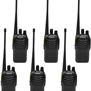 رادیو دو طرفه پرومِیج کانکت PC-WT710، بسته دوتایی، طراحی جمع و جور و سبک، باتری 1500 میلی آمپر، هندزفری، برای فعالیت های خارج از منزل و ارتباطات صنعتی، بسته 6 عددی | PC-WT710