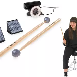 درامز هوایی دیجیتال Aerodrums، درامز الکترونیکی با گزینه واقعیت مجازی و پشتیبانی از MIDI