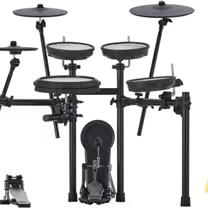 ست درام الکترونیکی Roland Generation 2 V-Drums TD-17KV2 به همراه کیف استیک درام، کابل صوتی 3.5 میلی متری، 3 جفت استیک درام و پارچه پولیش Austin Bazaar
