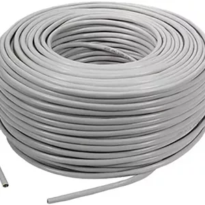 کابل شبکه CAT6 UTP تارادهین با کیفیت عالی، 23AWG، 0.58mm CCA، (1 x 10 رول)، سرعت انتقال داده تا 10 گیگابیت بر ثانیه، روکش PVC تازه 4P، رول جعبه 305 متری، خاکستری | TC-LC23U  (1 x 10 رول)