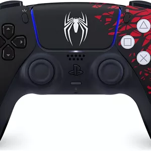 دسته بازی بی سیم DualSense نسخه محدود Marvel's Spider-Man 2، بازخورد لمسی، بلوتوث، میکروفون داخلی، جک هدست و بلندگو، USB Type-C