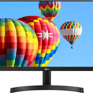 مانیتور 24 اینچ ال‌جی مدل 24ML600M-B با رزولوشن FHD (1920 x 1080) و پنل IPS، طراحی بدون حاشیه در سه طرف، دارای دو پورت HDMI و قابلیت OnScreen Control - رنگ مشکی