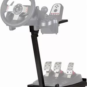 پایه فرمان مسابقه ای نهایی مشکی - مناسب برای لاجیتک، ایکس باکس، Madcatz و Thrustmaster