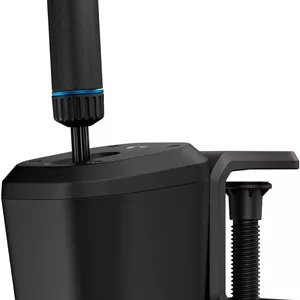 دنده و ترمز دستی Logitech G RS با قابلیت تعویض آسان حالت، دسته با قابلیت تنظیم ارتفاع و گیره رومیزی، برای فرمان های سری G و PRO، واحدهای مسابقه PS، Xbox و PC