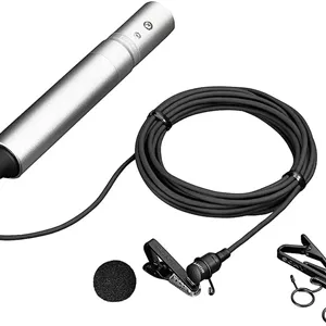 میکروفون یقه‌ای سیم‌دار کندانسور الکترت همه‌جهته سونی مدل ECM-44