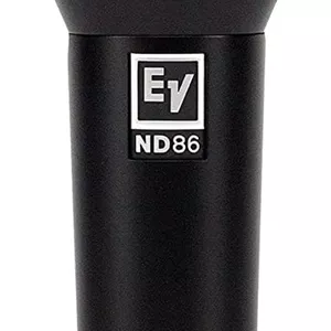 میکروفون وکال سوپرکاردیوید داینامیک Electro-Voice ND86، مشکی
