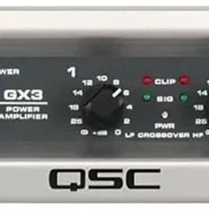 آمپلی فایر قدرت 300 واتی QSC GX3