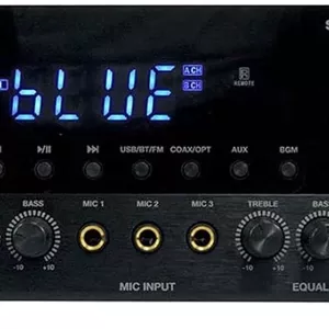 آمپلی فایر حرفه ای دی جی Rockville SingMix 5 با توان 2000 وات و بلوتوث/اکو