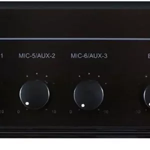آمپلی فایر میکسر قدرت PA جدید 120 واتی با 6 ورودی - SPC-PMM120A