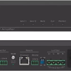 آمپلی فایر قدرت Kramer PA-120Z (1x120W 70V/100V و 2x60W 8 اهم)
