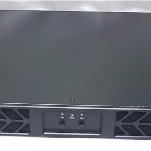 آمپلی فایر قدرت حرفه ای سری CVR D-3302، یک یونیت، 3300 وات x2 در 8 اهم، مشکی