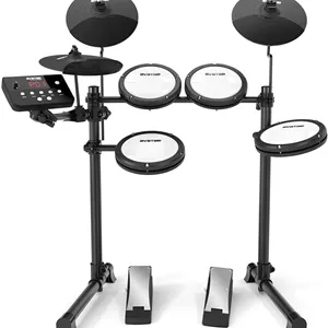 ست درام الکترونیکی کوچک برای مبتدیان، 251 صدا، USB-MIDI، به همراه چوب درام