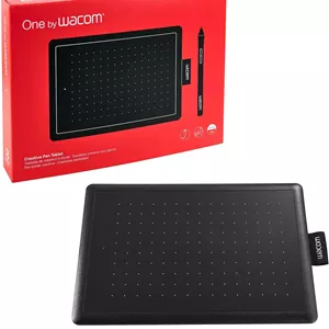 قلم نوری وکوم مدل One by Wacom سایز S مشکی