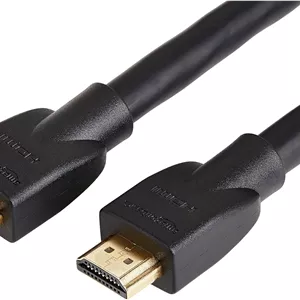 کابل HDMI پرسرعت 4K آمازون بیسیکس (18 گیگابیت بر ثانیه، 4K/60 هرتز) - 7.5 متر، مشکی