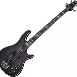 گیتار باس 4 سیم Schecter Hellraiser Extreme-4، مشکی مات شفاف