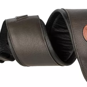 بند گیتار باس چرمی Levy's Leathers MSS2-4-DBR، قهوه ای تیره