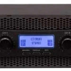 آمپلی‌فایر قدرت دو کاناله کرون، 525 وات در 4 اهم، مشکی با طلایی، 525 وات (XLS1502)