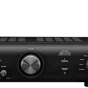 آمپلی فایر HiFi دنون PMA600NE، آمپلی فایر قدرت با بلوتوث، اکولایزر فونو، 1 ورودی کواکسیال و 2 ورودی اپتیکال، خروجی ساب ووفر، حالت آنالوگ، پخش موسیقی - مشکی