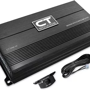 آمپلی فایر مونو بلوک کلاس D خودرو CT Sounds CT-1000.1D، 1000 وات RMS