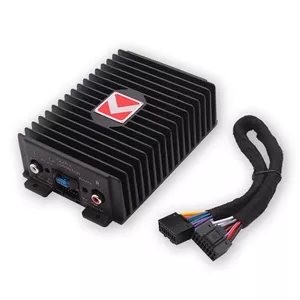 آمپلی فایر خودرو DSP چهار کاناله پریمیوم 80Wx4 با خروجی توان بالا، پردازنده صدای دیجیتال، فناوری کلاس AB، نصب آسان Plug-and-Play سازگار با سیستم های خودرو اندروید، کیفیت صدای بهبود یافته