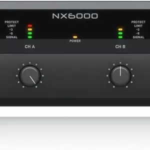 آمپلی فایر قدرت Behringer NX6000 کلاس D مشکی