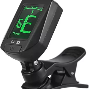 کوک‌کننده‌ی گیره‌ای گیتار، کوک‌کننده‌ی دیجیتال الکترونیکی با نمایشگر LCD برای گیتار، بیس، ویولن، یوکللی، کروماتیک