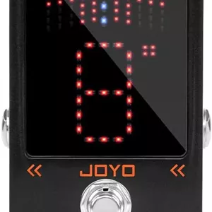 پدال بافر تیونر JOYO با بافر داخلی، تیونینگ دقیق و صفحه نمایش LED برای گیتار باس الکتریک (مدل Buffer Tune JF-19)