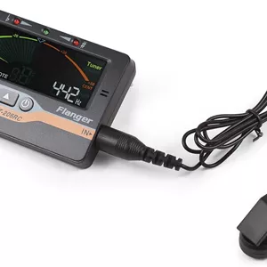 کوک گیتار Irovami برای گیتار کروماتیک، بیس، ویولن، یوکللی، صفحه نمایش LCD رنگی، کوک قابل حمل گیتار با پیکاپ گیره ای پلاگین 6.35 میلی متری، مترونوم کوک حرفه ای 3 در 1
