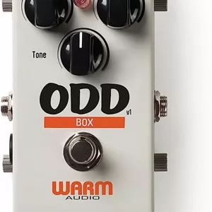 پدال اُوردرایو Warm Audio ODD Box با کلیپینگ سخت، پدال افکت گیتار با کنترل‌های Volume/Tone/Gain و سوییچ US/UK
