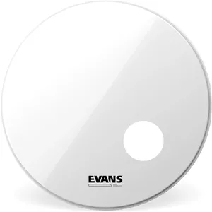 پوست درام باس EVANS EQ3 رزونانت سفید صاف، سایز 20 اینچ
