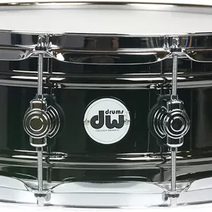 طبل اسنر DW سری Design، سایز 6.5x14 اینچ - روکش نیکل مشکی روی برنج (N1060MHS)