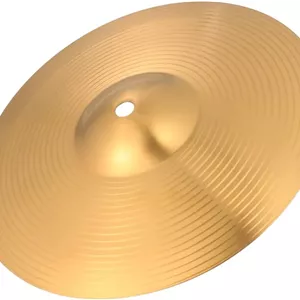 سنج ۱۰ اینچی Hi-hat برنجی بادوام Crash Ride Drum Cymbal برای نوازندگان، سازهای کوبه ای و مبتدیان