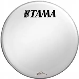 پوست رزونانس درام باس TAMA SW22BMTT سایز ۲۲ اینچ سفید با لوگو
