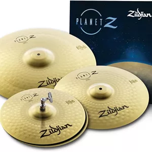 مجموعه کامل سنج زیلجیان سری Planet Z - شامل های-هت ۱۴ اینچ، کرش ۱۶ اینچ و راید ۲۰ اینچ