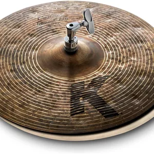 سنج های Hi-Hat خشک ویژه ۱۴ اینچی سری Zildjian K Custom - جفت