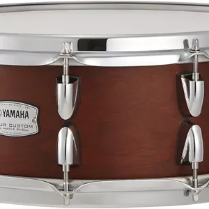 طبل اسنر 14 اینچ در 5.5 اینچ Yamaha Tour Custom Maple، شکلاتی ساتن