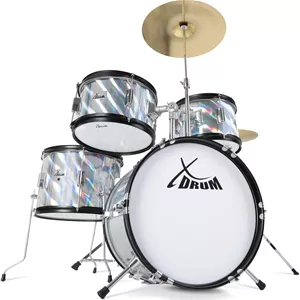 ست درام کودکانه XDrum Junior Pro مدل Laser Silver